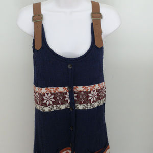 Double Zero Sweater Dress Sleeveless tunic SMALL